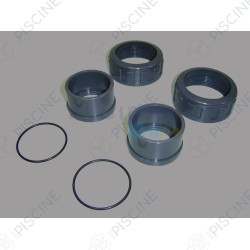 Raccords Unions + joints pompe Sena (kit x2) -(ASTRAL) Pompe SENA ASTRALPOOL