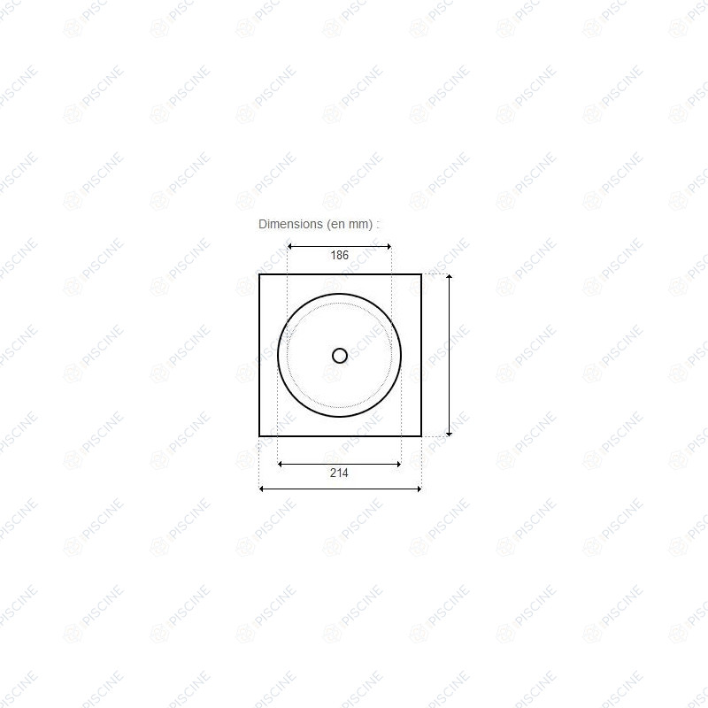 Couvercle Rond SK GM Liner/Béton (ASTRAL) Skimmer STANDARD 15 Lts PM/GM piscine Béton/Liner Couvercle Rond SK GM Liner/Béton (ASTRAL) Skimmer STANDARD 15 Lts PM/GM piscine Béton/Liner