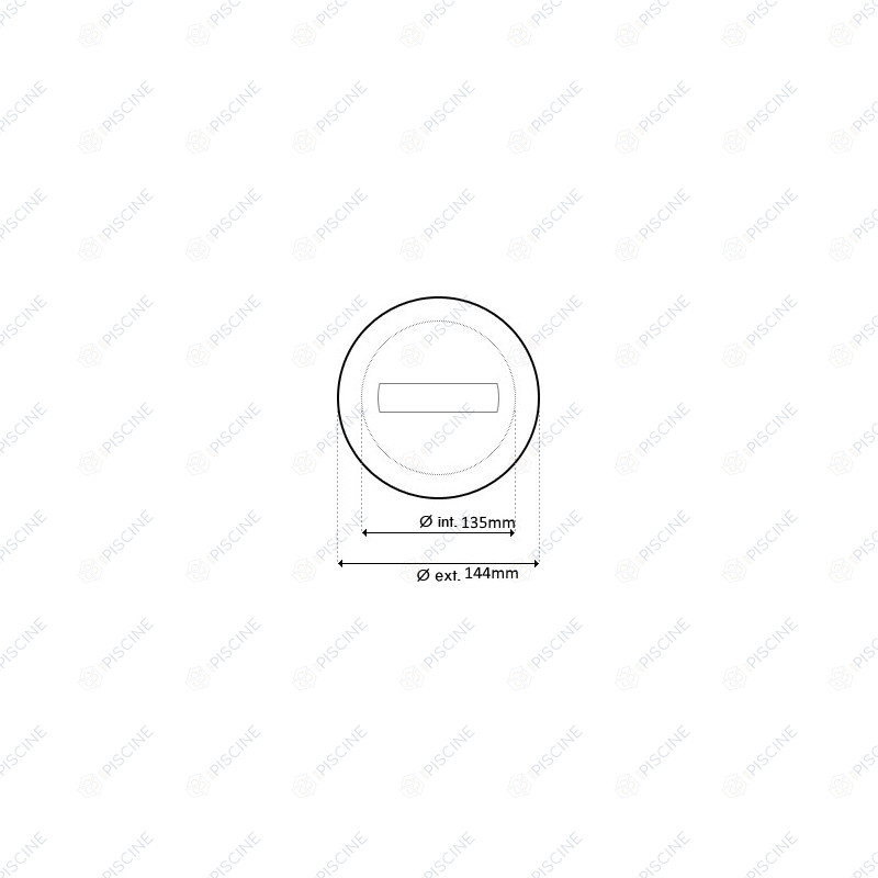 Couvercle + joint (Doseur chlore in line / by pass actuel) (ASTRAL) reference 4408010201 Couvercle + joint (Doseur chlore in line / by pass actuel) (ASTRAL) reference 4408010201