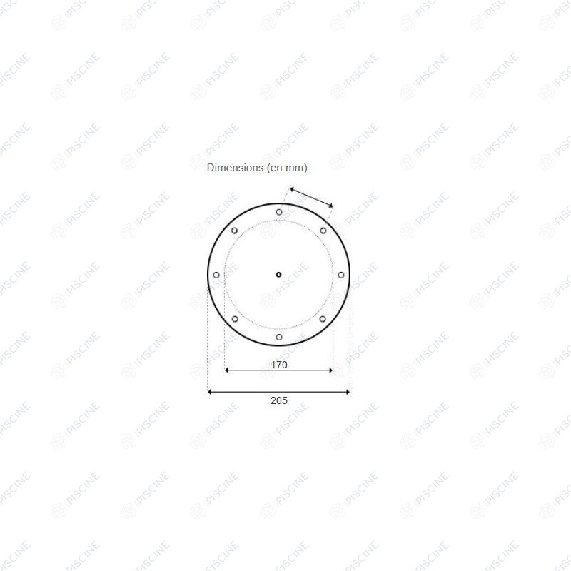 Couvercle polycarbonate + joint Cantabric/Millenium (ASTRAL) reference 4404180105 Couvercle polycarbonate + joint Cantabric/Millenium (ASTRAL) reference 4404180105