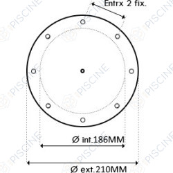 Couvercle Filtre PRC50/75 - (STA-RITE) reference 25200-0103S
