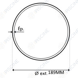 Joint de couvercle de Filtre SAB Libra/Aries 650 (ESPA) reference 129099
