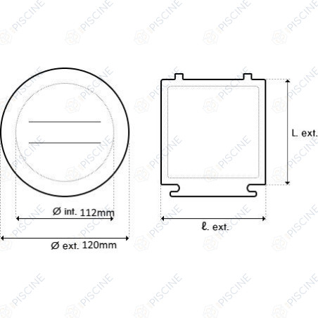 Joint de Couvercle pompe Ondine - ROK 030.A (KRIPSOL) reference RPUM0003.01R