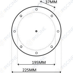 N'EXISTE PLUS - Bride BDF (PENTAIR) reference G-MAIN-RINGL fabrication sur mesure