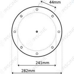 Bride PROJ Rond en Inox (OWM) reference A-14020-202-V4A