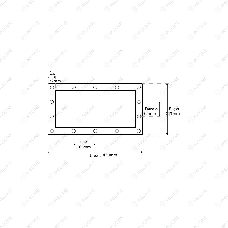 Kit Adaptation Liner Elegance A400 (WELTICO) Skimmer Elegance A400 Liner/Panneau Kit Adaptation Liner Elegance A400 (WELTICO) Skimmer Elegance A400 Liner/Panneau