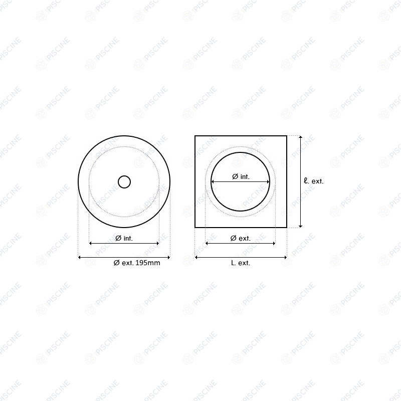 Couvercle SKimfiltres & Mini-SKimmer - GM - (ASTRAL) Skim-Filtre Couvercle SKimfiltres & Mini-SKimmer - GM - (ASTRAL) Skim-Filtre