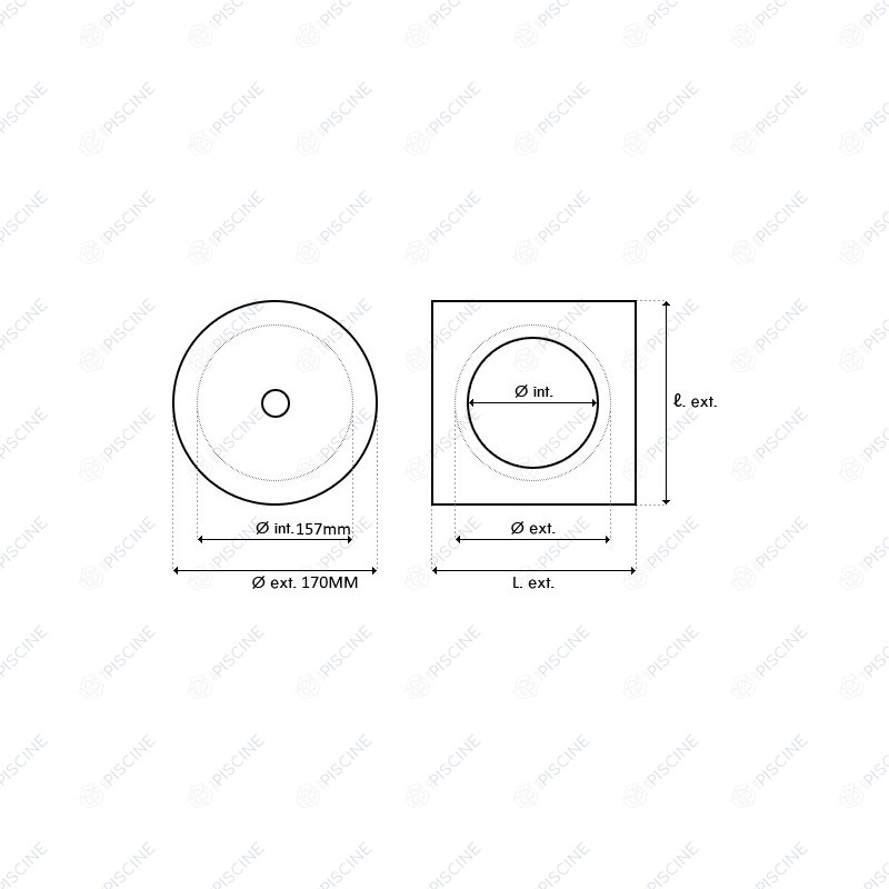 Couvercle Rond SK SP1090/96/97 - (HAYWARD) Skimmer SP1090 à SP1097 Couvercle Rond SK SP1090/96/97 - (HAYWARD) Skimmer SP1090 à SP1097