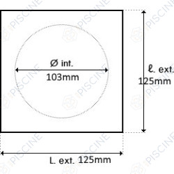 Couvercle BC ABS (+Joint) (ASTRAL) reference 4403020301 Couvercle BC ABS (+Joint) (ASTRAL) reference 4403020301