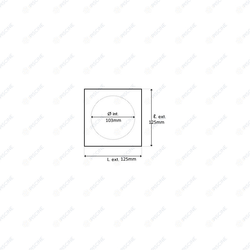 Couvercle BC ABS (+Joint) (ASTRAL) reference 4403020301 Couvercle BC ABS (+Joint) (ASTRAL) reference 4403020301