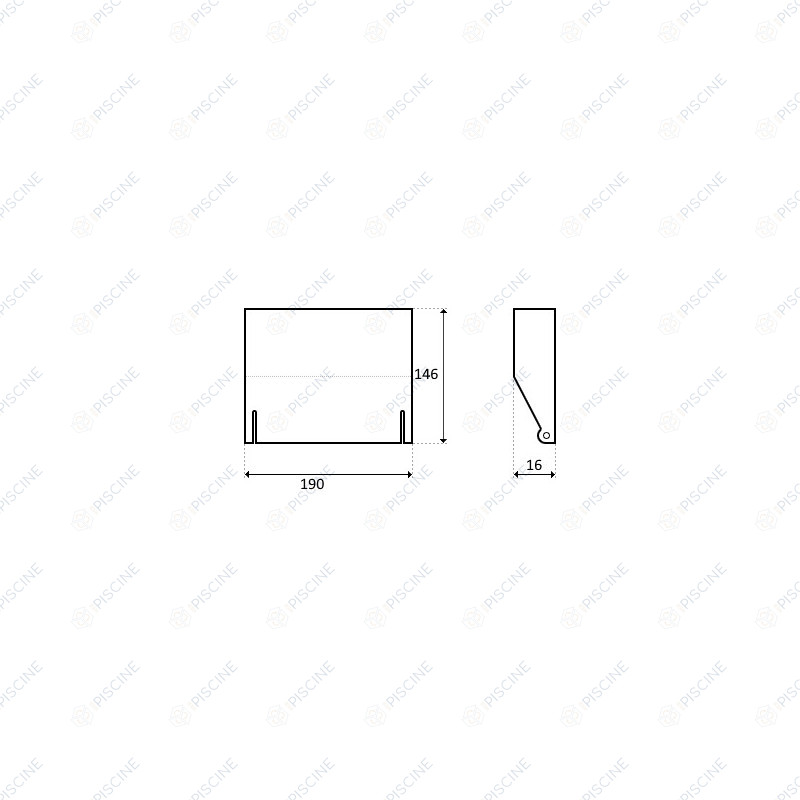 Volet SK sans axe (KRIPSOL) reference RSKI0015.00R Volet SK sans axe (KRIPSOL) reference RSKI0015.00R