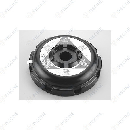 Couvercle quart de tour + Vis de blocage VANNE 1 1/2'' NM noire (ASTRAL) reference 4404121102