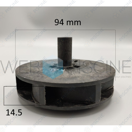 Turbine 7 ailettes, Badu 21-40/54G mono,21-41/54G Mono reference 2923.423.012