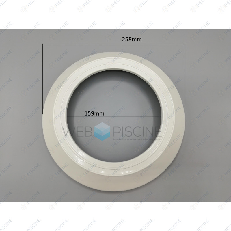 Collerette PROJ 100W Extra-Plat avec 4 entretoises entraxe 192 mm (KRIPSOL) reference REFU0001.00R