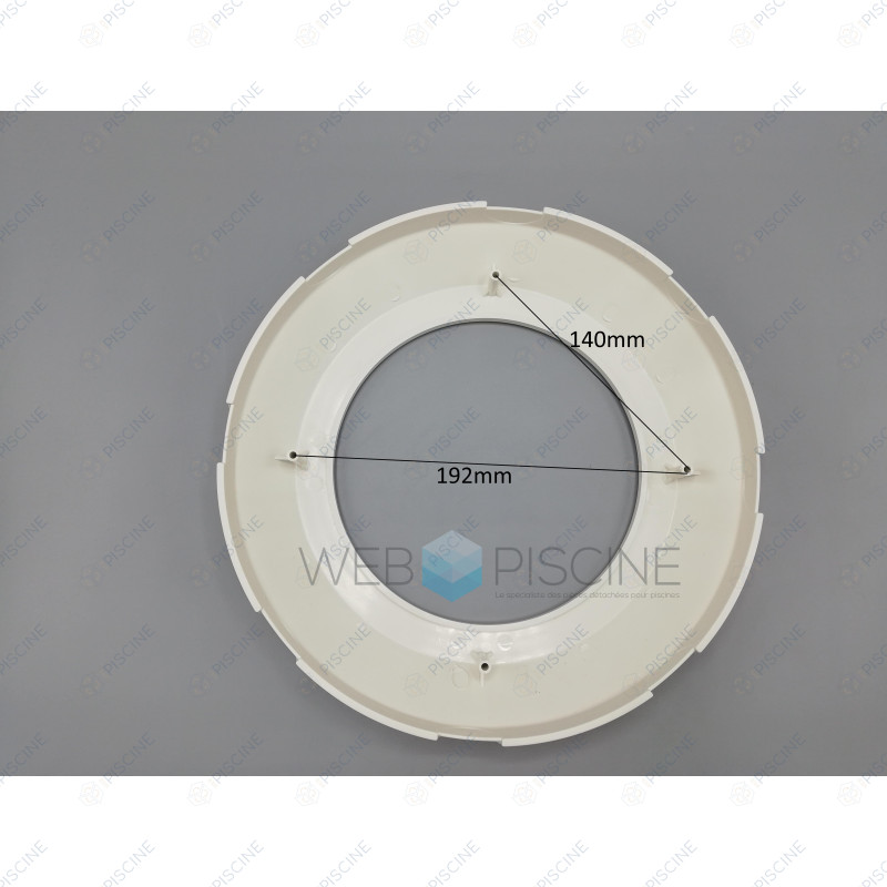 Collerette PROJ 100W Extra-Plat avec 4 entretoises entraxe 192 mm (KRIPSOL) reference REFU0001.00R Collerette PROJ 100W Extra-Plat avec 4 entretoises entraxe 192 mm (KRIPSOL) reference REFU0001.00R