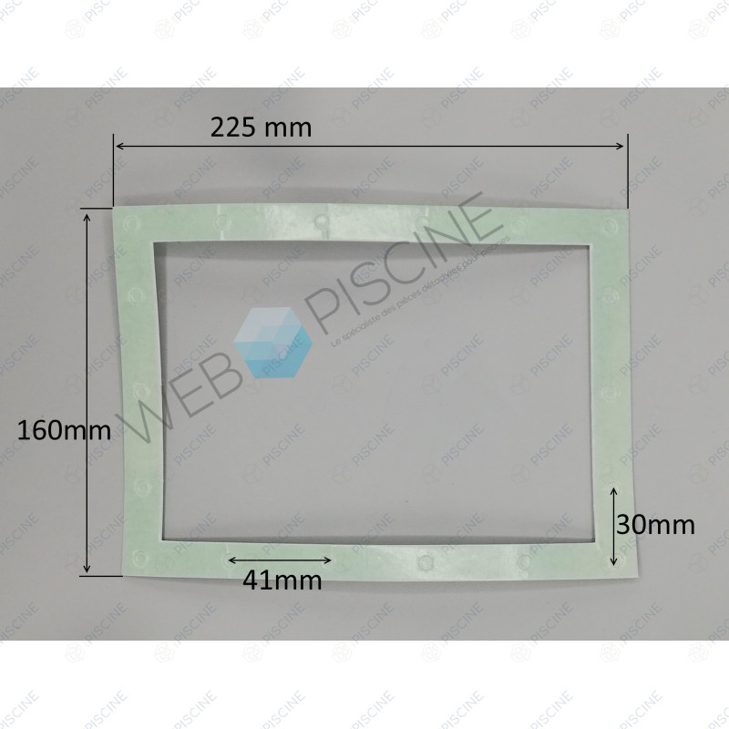 Joint compatible bride de skimmer Ady/Serie France PM (Javaux) reference JVX07924
