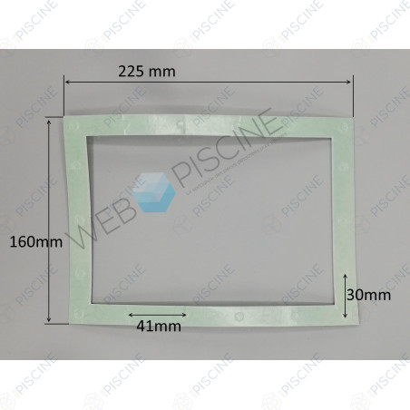 Joint compatible bride de skimmer Ady/Serie France PM (Javaux) reference JVX07924