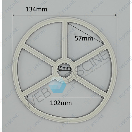 Joint Etoile VAN SM 10 - 1 1/2'' (ref. bis 51323) (Peraqua-Praher) Vanne Side Ocean V6 1"1/2