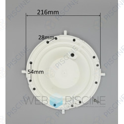 Support Ampoule PROJ Plat - Béton/Panneaux (ASTRAL) reference 4403010108