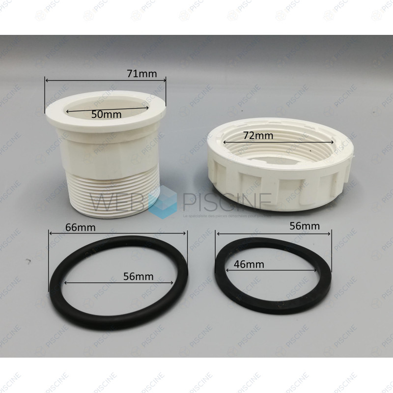 Bride NCC Liner/Polyester Triton Jet - N'EXISTE PLUS remplacer par Jet3 (PENTAIR) Bride NCC Liner/Polyester Triton Jet - N'EXISTE PLUS remplacer par Jet3 (PENTAIR)