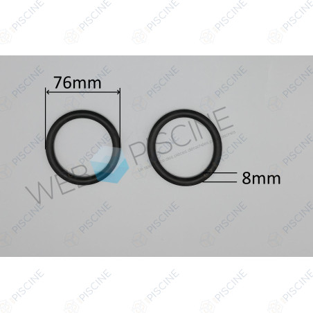 Joint torique 2" de traversée Filtre Aster D. 60x8 - KIT DE 2 (ASTRAL) reference 4404040115