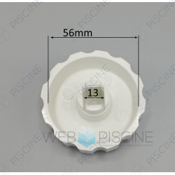 Bouton de réglage manuel, coloris blanc reference 2302.002.051