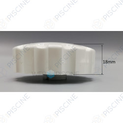 Bouton de réglage manuel, coloris blanc reference 2302.002.051