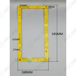 Joint de bride skimmer A300 et skim-filtre hors sol - (Weltico) Skimmer Hors-sol A300