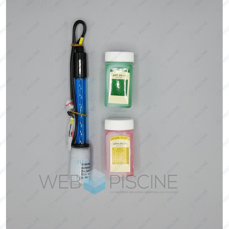 Sonde pH et solution pH4/pH7 Intellipool (Pentair) reference INTP-5210