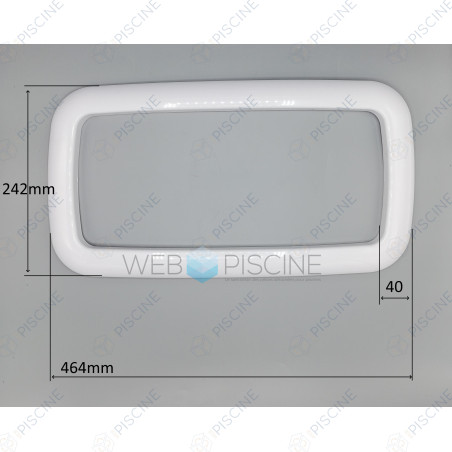 Enjoliveur SK GM ELEGANCE A400, dim. 454x240 - (WELTICO) Skimmer Elegance A400 Liner/Panneau