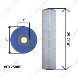 Cartouche Star Clear + - C1750- D230/H724 (HAYWARD) reference CX1750RE