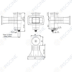 Skimmer Elegance A400 Panneau (WELTICO) reference 93386 Skimmer Elegance A400 Panneau (WELTICO) reference 93386