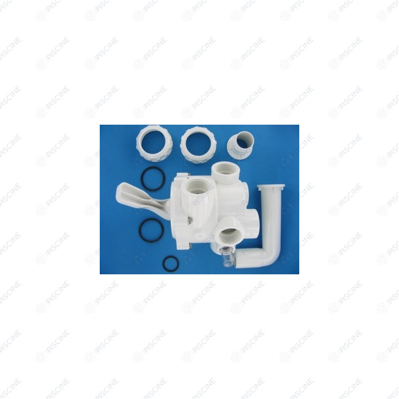 Vanne certikin side 1 1/2 classic + raccord de liaisons FVT015