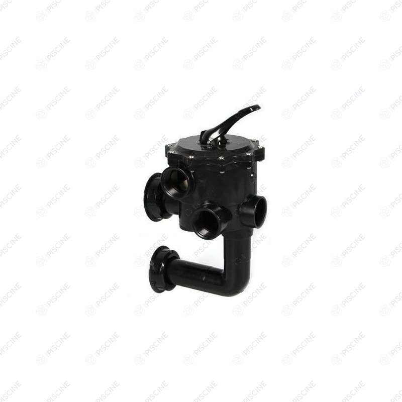 Vanne side 2'' 6 voies noire filtre (PENTAIR) reference RE261071ND