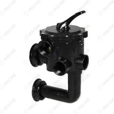 Vanne side 2'' 6 voies noire filtre (PENTAIR) reference RE261071ND