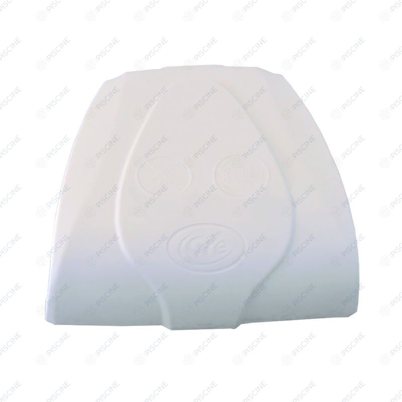 Cache Margelle BLANC Gre en 2 parties + vis