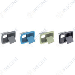 Insert enjoliveur + volet  Anthracite Metallisé SK Elegance (WELTICO) Skimmer Elegance A400 Liner/Panneau