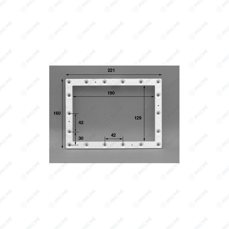 Kit bride (110706) + joints (6102004) + enjoliveur + vis de Skimmer PM Ady/Serie France