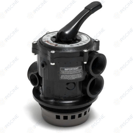 Vanne Top 6 Voies 1 1/2'' - pas US - Filtre SAB S0160T (HAYWARD) Vannes Multivoies