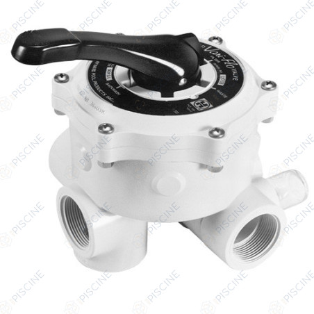 Vanne Side 4 Arrivées 6 Pos. 1 1/2'' pour filtre a sable (HAYWARD) Vannes Multivoies