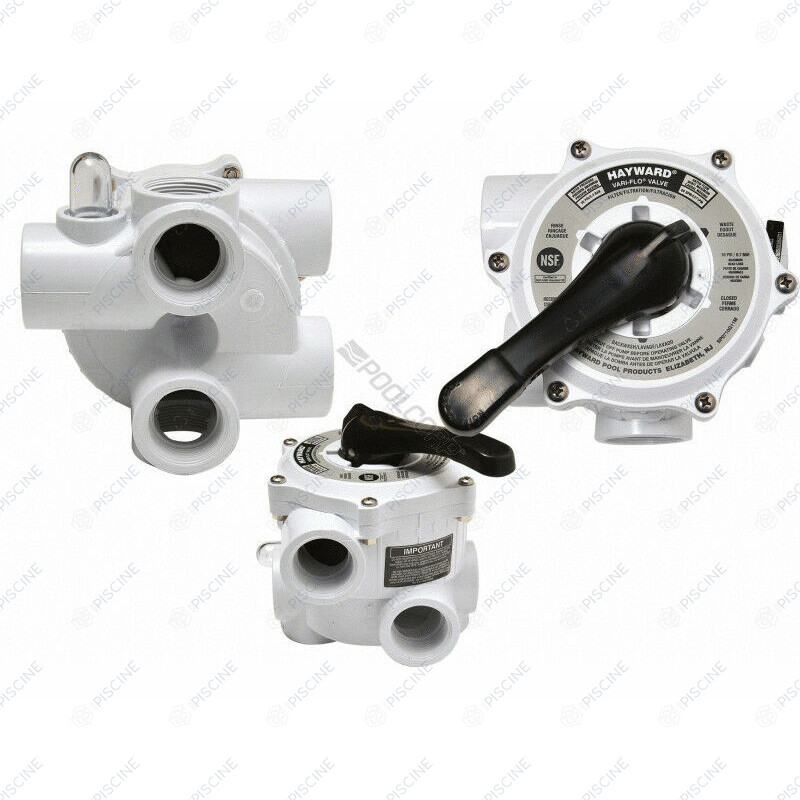 VANNE 7 Arrivées 6 Pos. 1'1/2 All Open avec bouchons Midas - (HAYWARD) reference SP0710XEALL