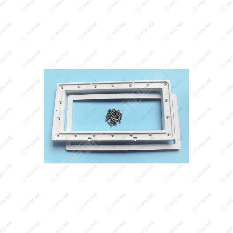 Bride SK GM + enjoliveur + vis metriques - Liner (ASTRAL) Skimmer PRESTIGE 17,5 Lts PM/GM piscine Béton/Liner