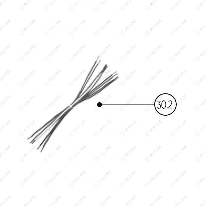 Faisceau alimentation électrique DL-PL/AQUA Wi-Key référence A-EMCA10102