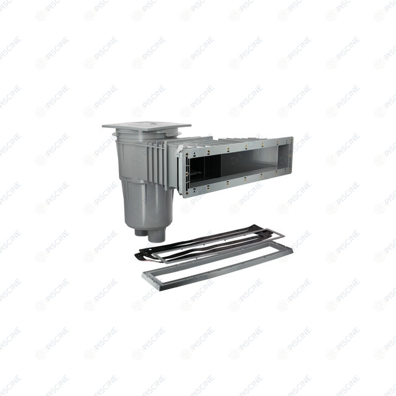 Skimmer Gris clair Miroir Hayward grande meutriére