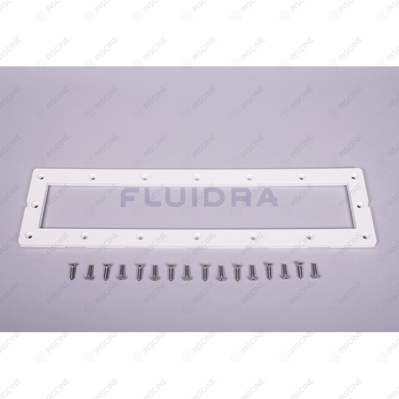 Bride + vis métriques SK NORM XXL bouche 495x80 mm - BLANC