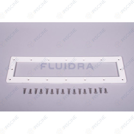 Bride + vis métriques SK NORM XXL bouche 495x80 mm - BLANC