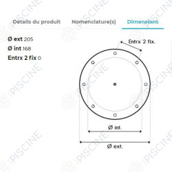 Couvercle FSAB complet Granada (KRIPSOL) reference RRFI0001.00R