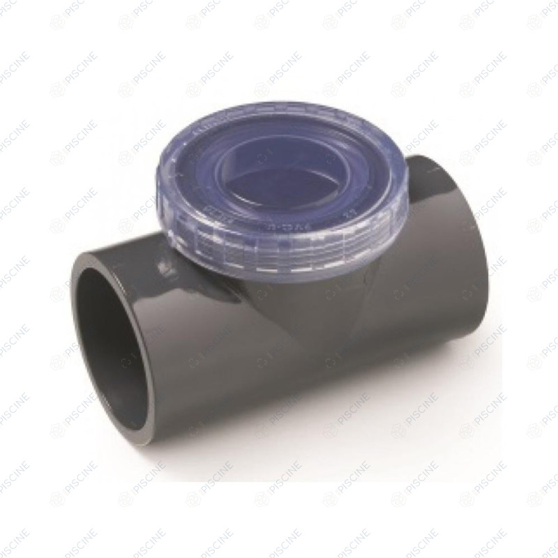 Clapet à battant anti retour 50 transparent