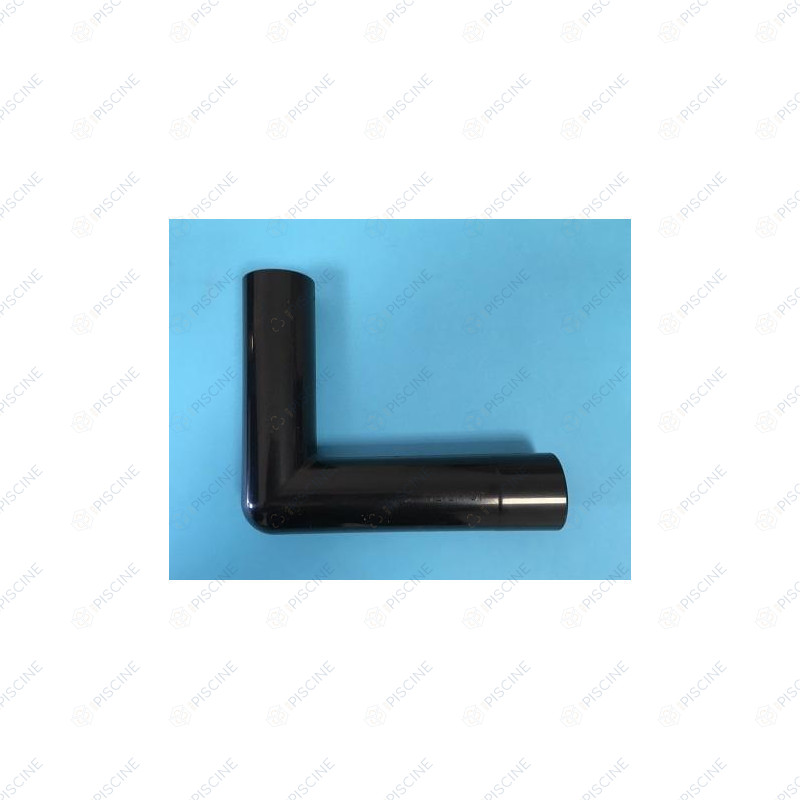 Coude tuyau 1.5" (noir) 175mm reference E01013117