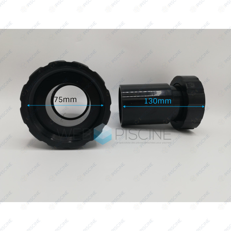 RACCORDS DE POMPE RS2 63MM (X2) (HAYWARD) RACCORDS DE POMPE RS2 63MM (X2) (HAYWARD)